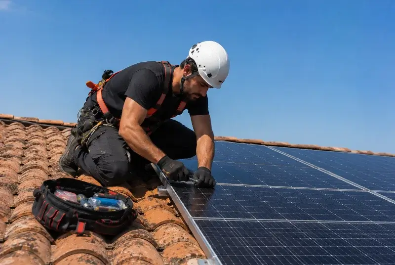 Maintenance et monitoring de panneaux solaires à Chevaigné